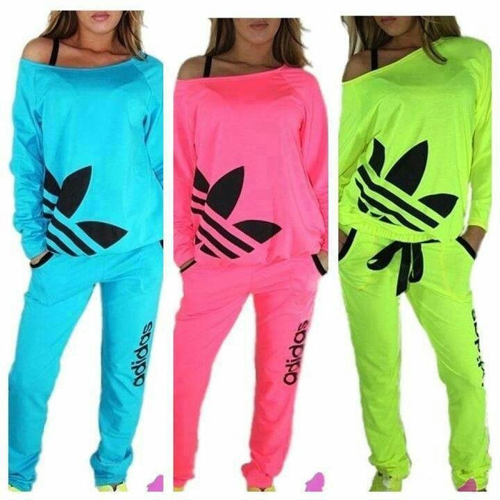 adidas jogging femme fluo